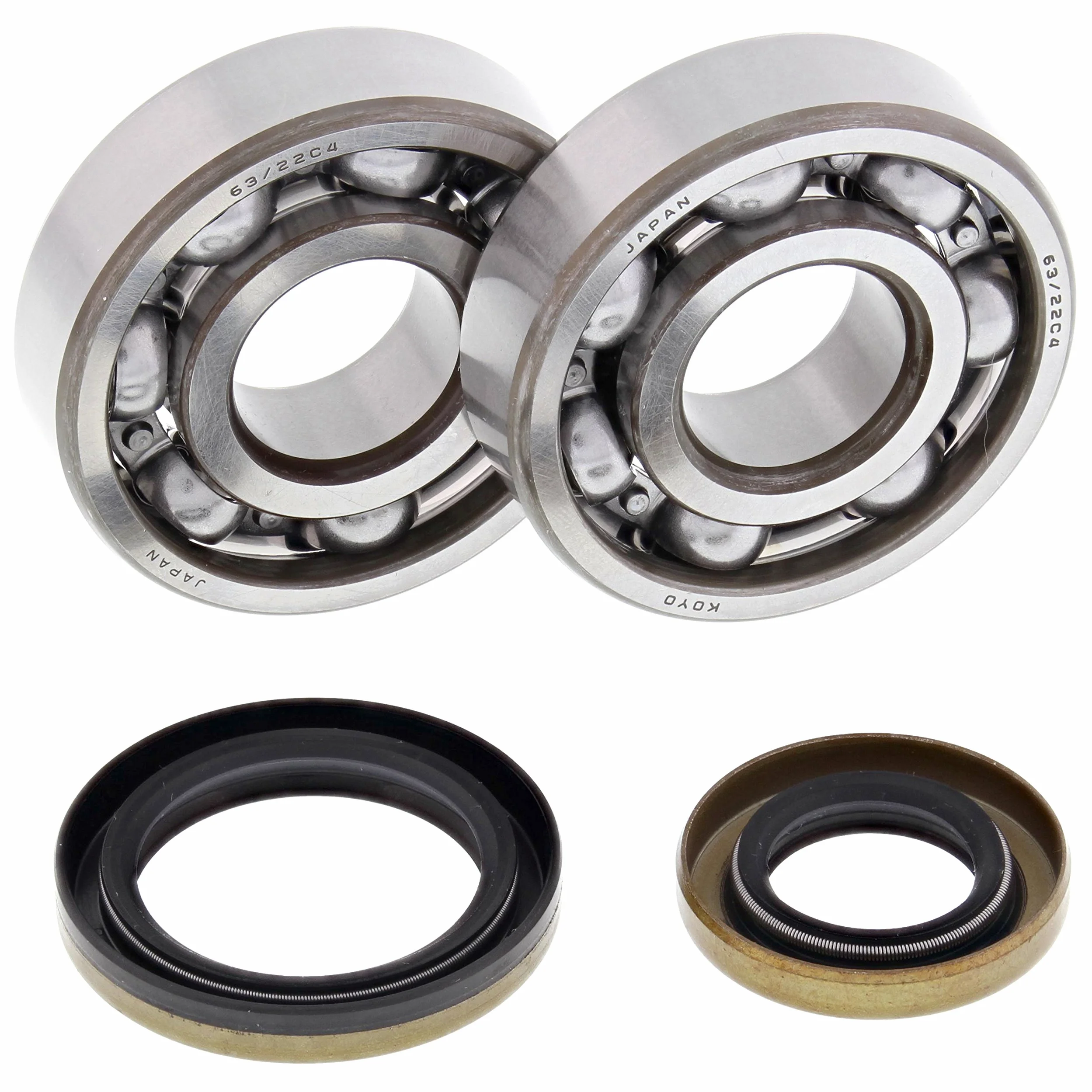 Juego de cojinetes de cigüeñal All Balls para Gas EC MC 125 ccm año de fabricación 2003 – 2011