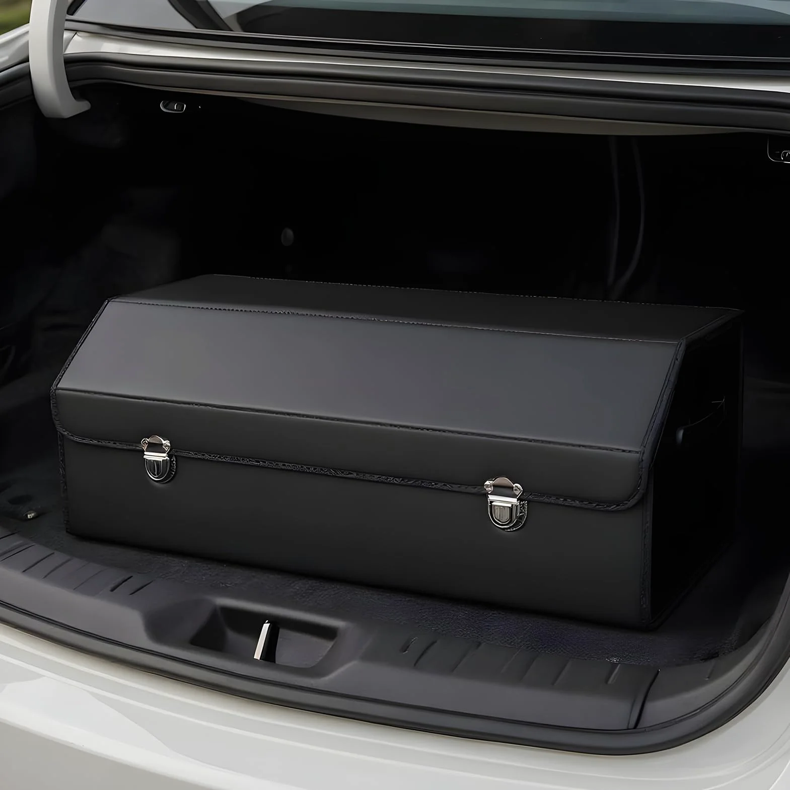 Organizador De Maletero Para Coche Organizadora De Maletero Con Tapa
