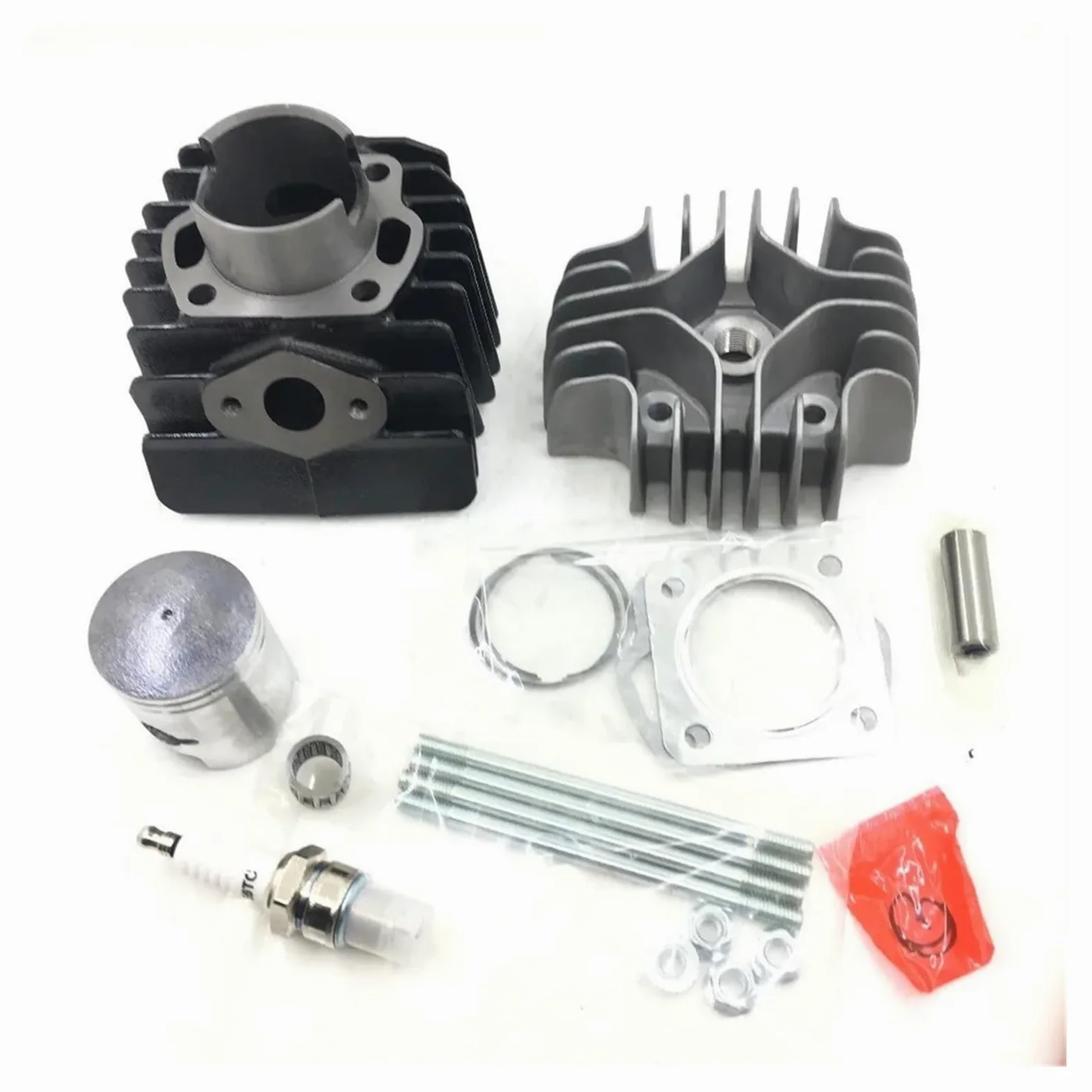 Pieza DE Recambio Kit de Junta de Anillo de pistón de Cilindro 11210-04012-0F0 11111-04001 12110-43000 Compatible con Quadrunner LT50 1984-1987