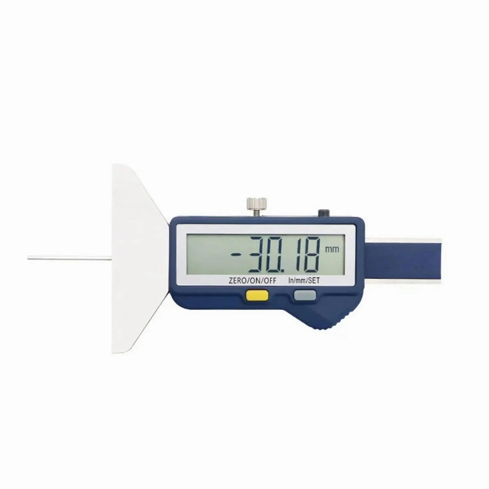 Medidor De Profundidad Inalámbrico Digital Incorporado 0-25mm/0-50mm La Banda Rodadura Del Neumático Acero Inoxidable MedicióN De PrecisióN(0-50mm)