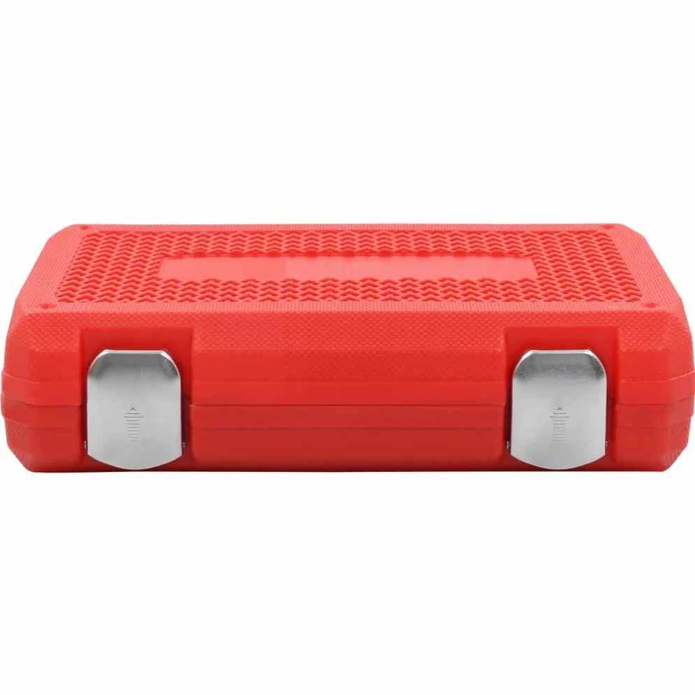 Kit de limpieza de inyectores de combustible de acero al carbono, 14 piezas, para motores diésel, con cepillos y tapones de bloqueo, para reparación de coches y garaje