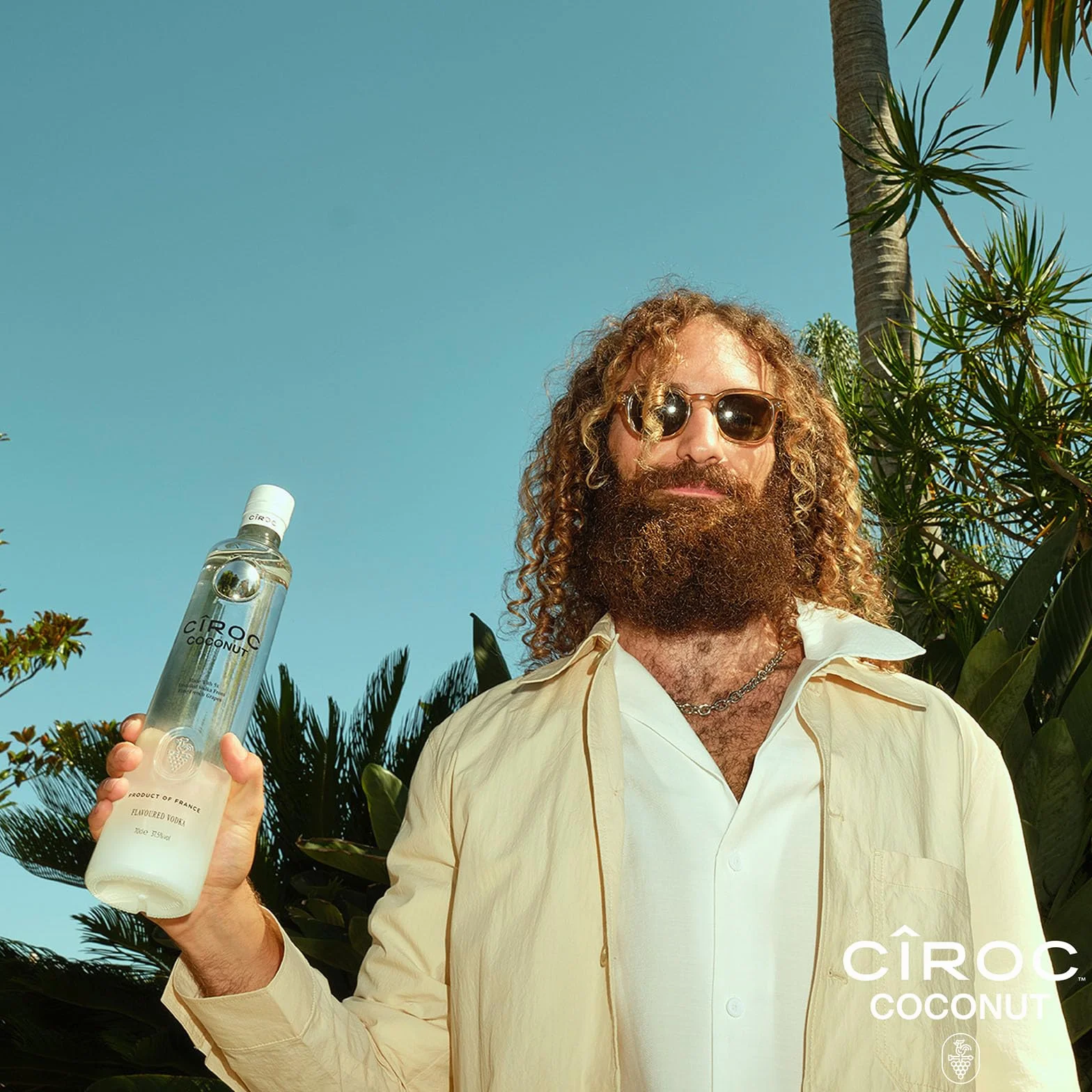 Cîroc Coconut Vodka 37.5% vol 70cl Infusionado con Coco Cremoso