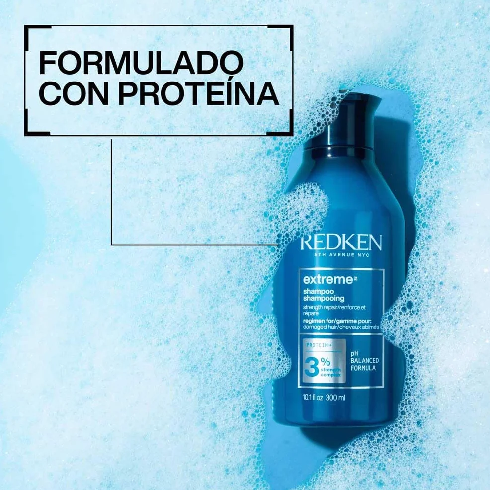 Redken Extreme Champú Reparador con Proteínas para Cabello Dañado