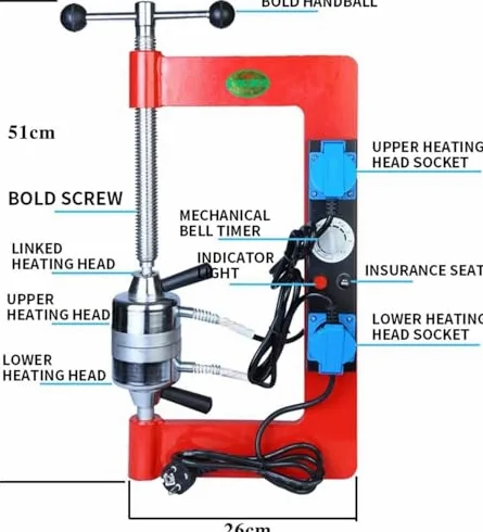 Kit de máquina de reparación de neumáticos, máquina de vulcanización de neumáticos, máquina de vulcanización de neumáticos, juego de herramientas de reparación de esparcidor de neumáticos para coche y
