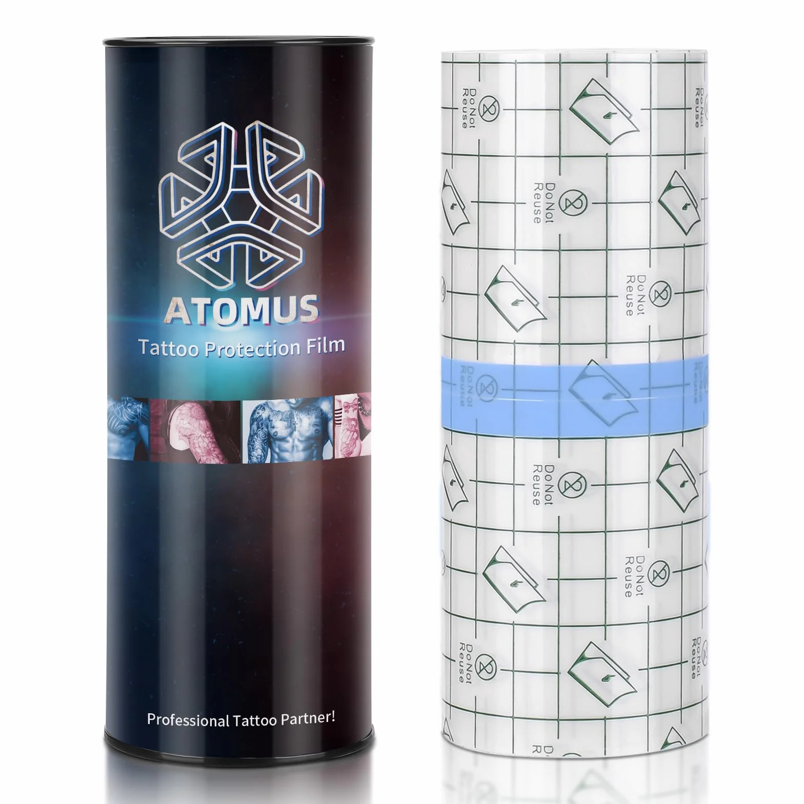 Vendaje adhesivo curativo impermeable transparente 10 m para tatuaje