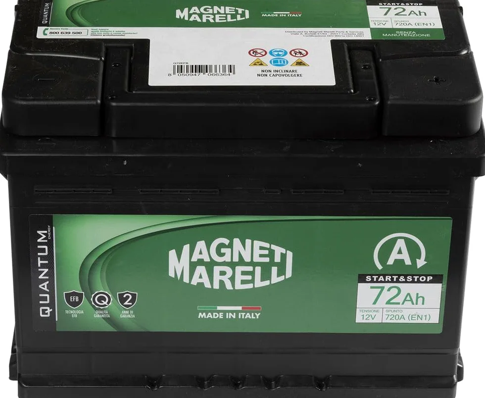 Magneti Marelli Batería de coche L3 70 Ah 12 V 680 A Start y Stop