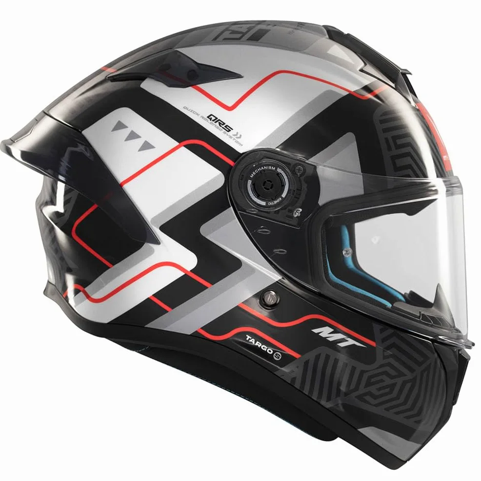 MT Helmets Targo S Designed Brik C0 Brillo - Casco de Moto Integral Homologado 22.06