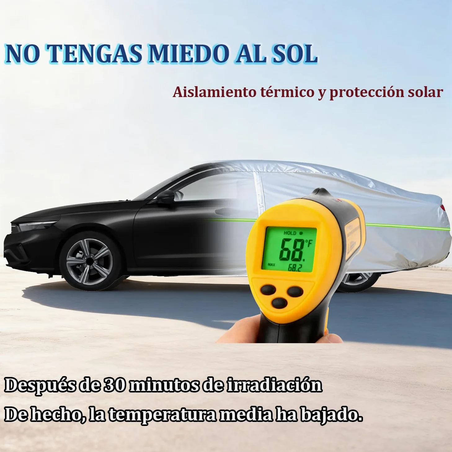Funda Coche Exterior para Mazda CX-60 (2022-2026) | Forro Suave, Transpirable, Antiviento, Impermeable, Tejido Oxford, Anti-UV, 4 Estaciones