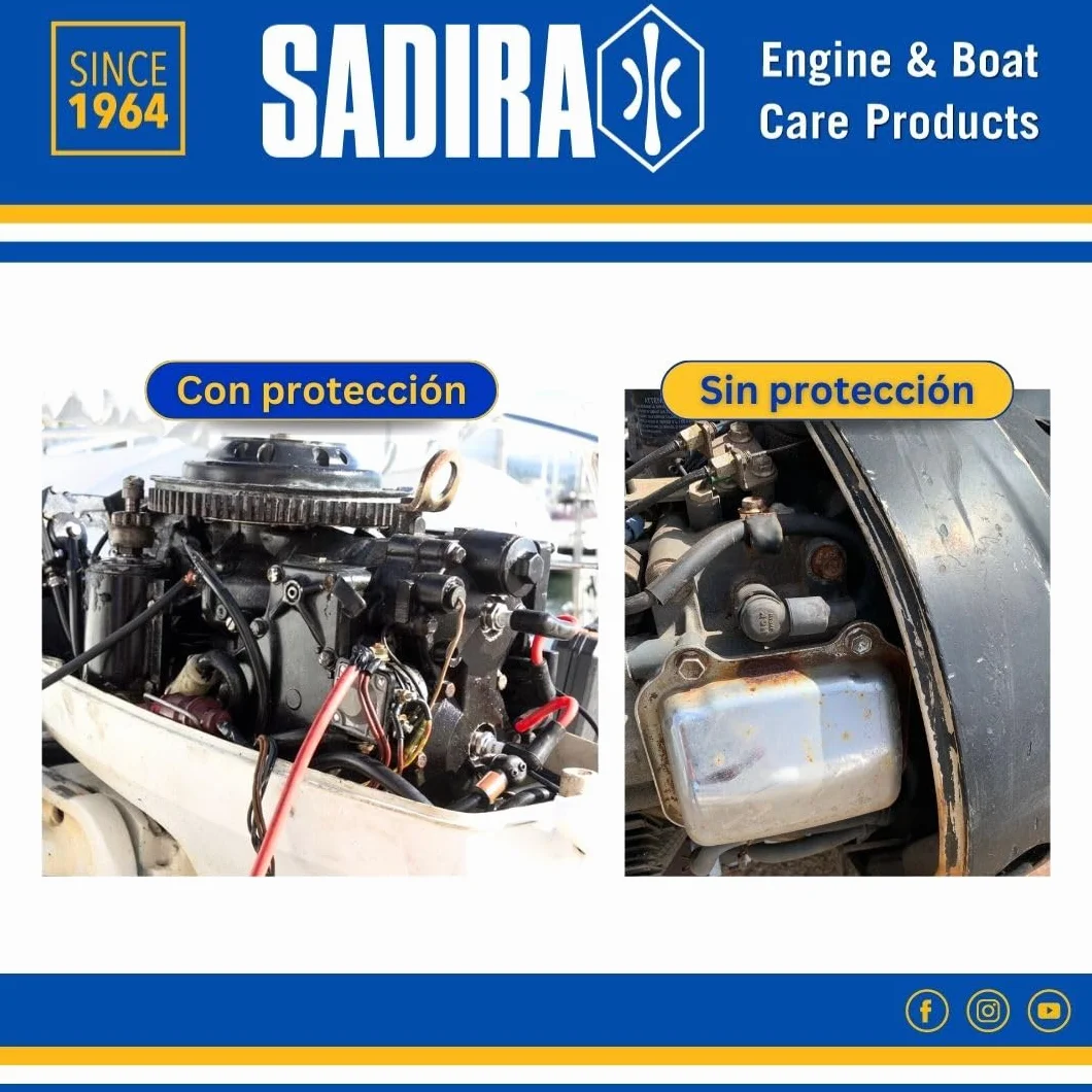 Sadira | Centauro Spray 300ml Neto - 405 CC | Lubricante para Motores y Equipos Marinos | Multiusos para Barcos, Coche, Moto. Protector contra óxido y salitre