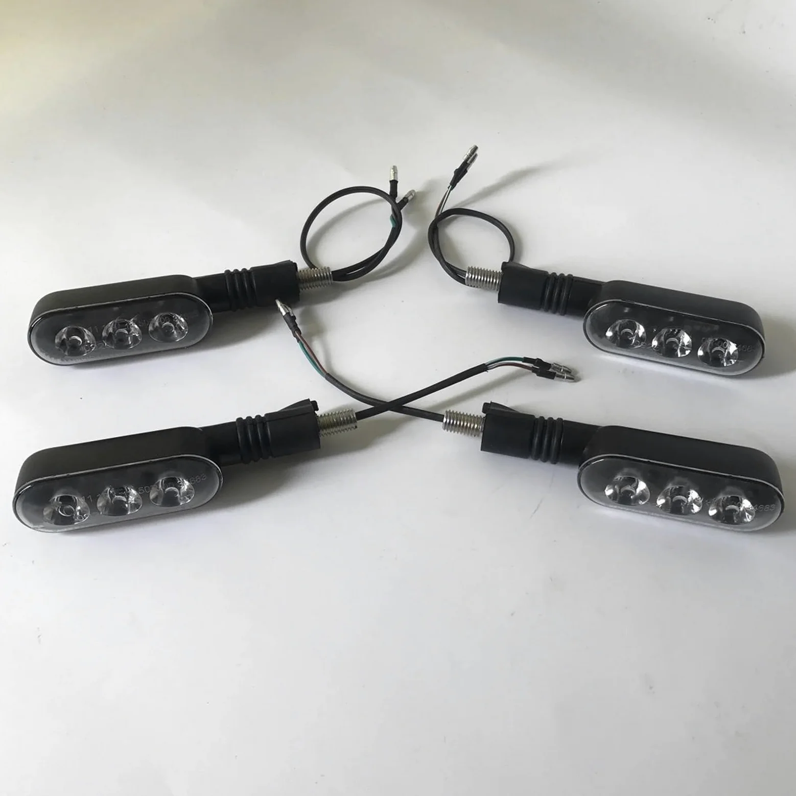 Intermitentes Delanteros Y Traseros para Motocicleta para Benelli Leoncino 500 BJ500 Leoncino 250 BJ250. Luces Intermitentes De Señalización. Intermitentes(Delantero Trasero)