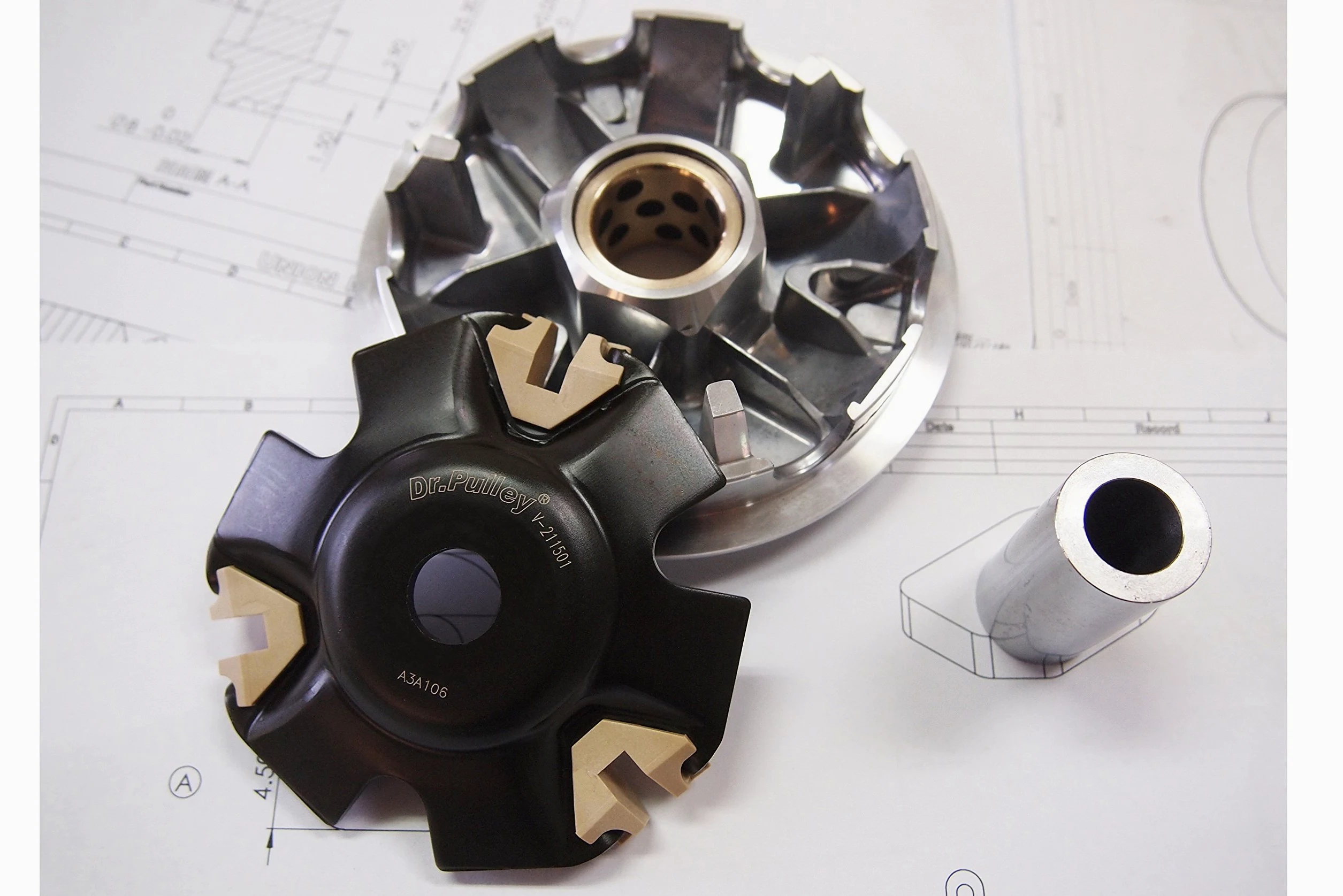 VARIADOR DR PULLEY PIAGGIO 125-200 2 KIT RODILLOS