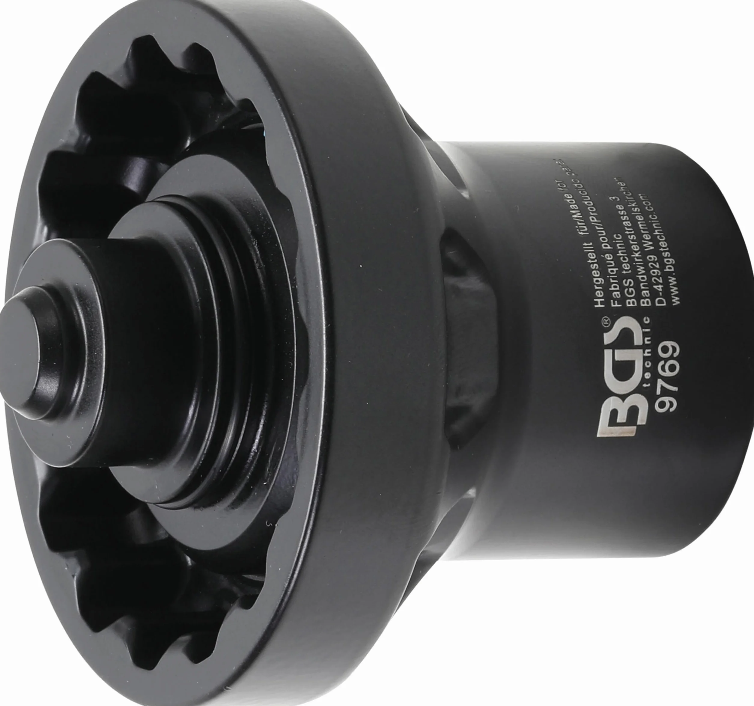 BGS 9769 | Llave de vaso especial | para Porsche 911 (991) | tornillos de rueda con cierre centralizado