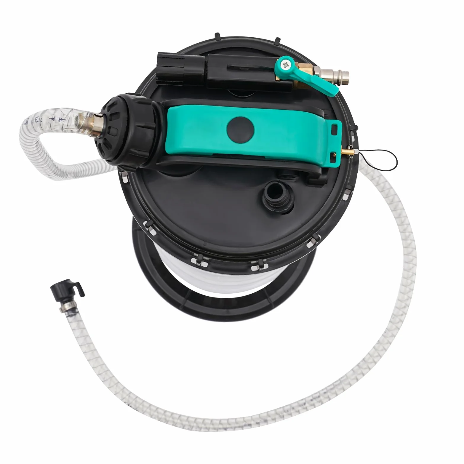 Bomba de extracción de aceite manual y neumática, 7,5 L, bomba de extracción de líquidos, bomba de aspiración de líquidos, líquido de vacío, motor