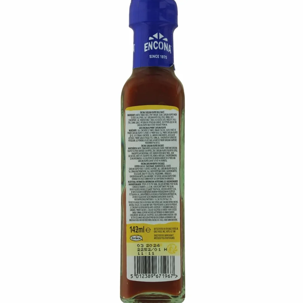 Encona Salsa Carolina Reaper