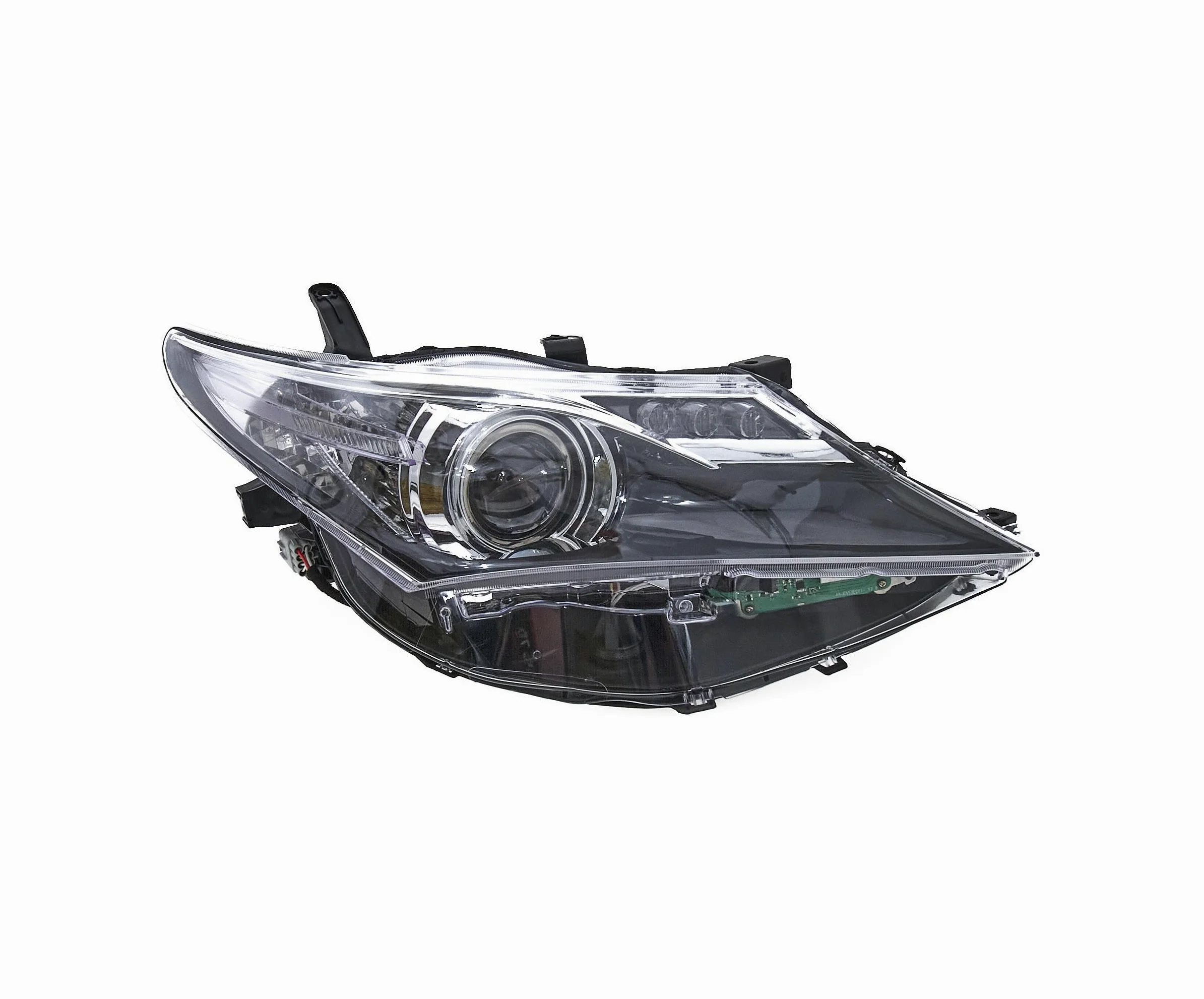 carro Faros delanteros, Lámpara delantera Derecha 8113002J60 adecuado para TOYOTA AURIS E18 2013-2015, con servomotor para reg. alcance luces, HIR-2, CEE, con luz diurna (LED)