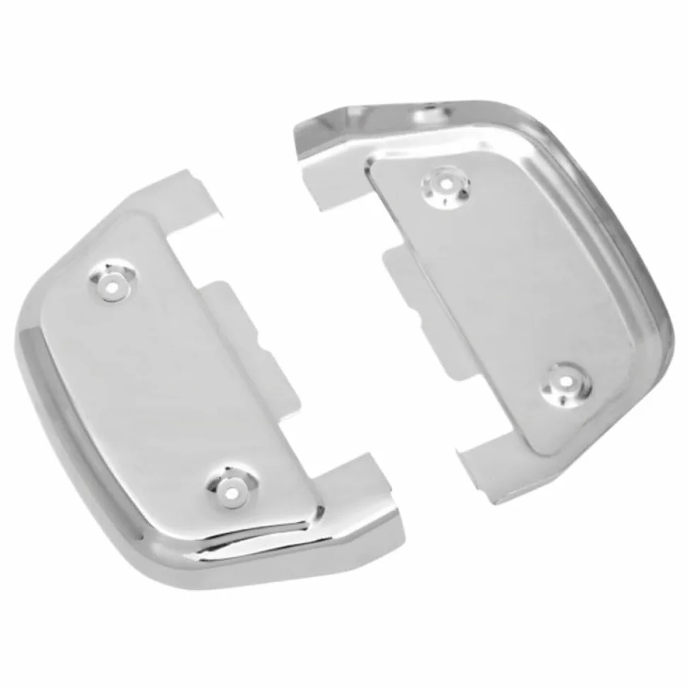 Cubiertas para estribo de pasajero de motocicleta, compatibles con Electra Street Road Ultra Softail, tapa de pie en forma de D
