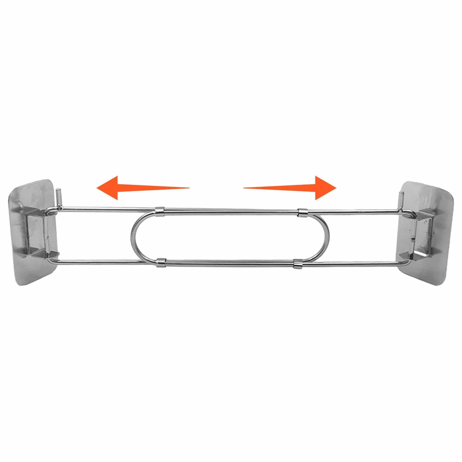 Barra de almacenamiento de ducha de autocaravana | Barras de esquina de acero inoxidable para asegurar artículos de aseo - Organizador de baño para caravanas, armarios, cocinas, autocaravanas,