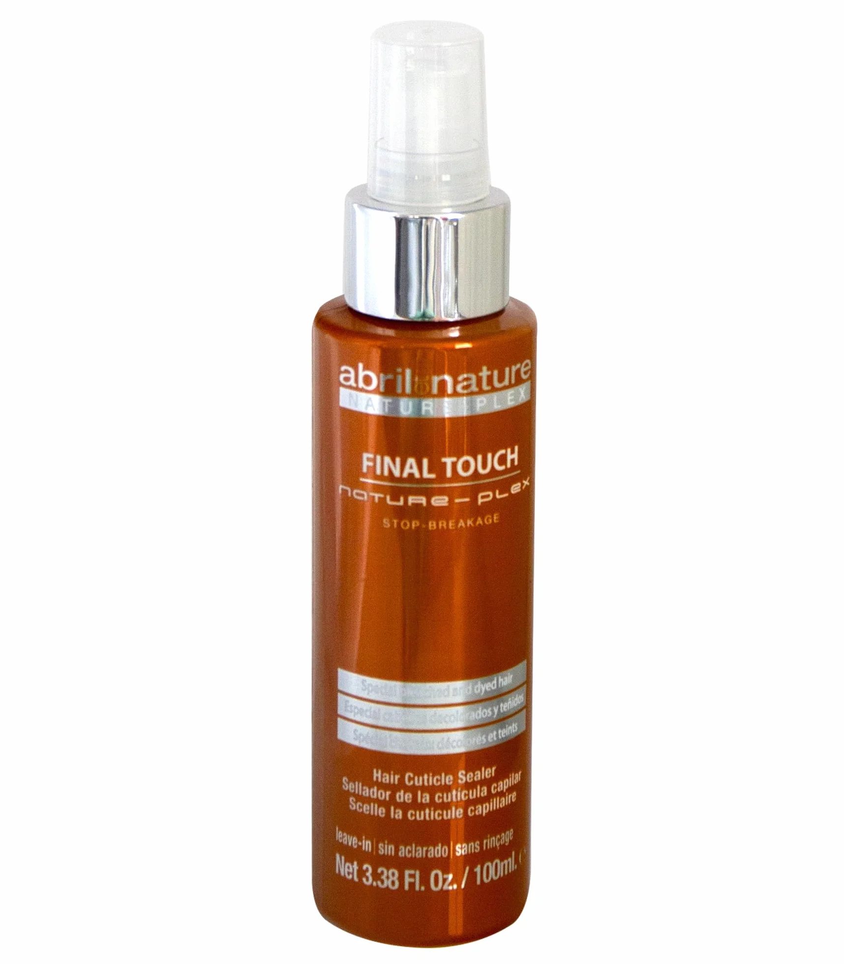 abril et nature Set Cuidado Capilar Reparador Nature Plex STOP Rotura Champú Mascarilla Sérum Cabello Dañado 550 ml