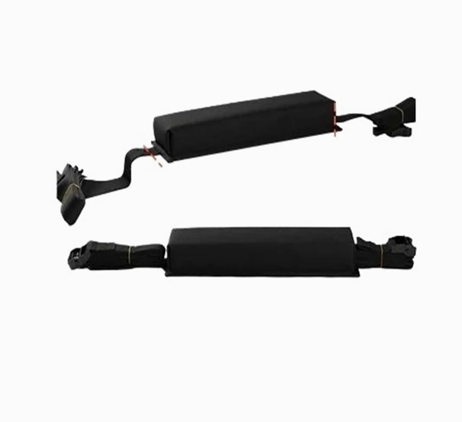 Genérico Almohadillas Blandas para Portaequipajes Techo Universales para Coche para Kayak con 2 Correade Amarre para Canoa Snowboard Y Remo Portaequipajes Coche | 15.5inch