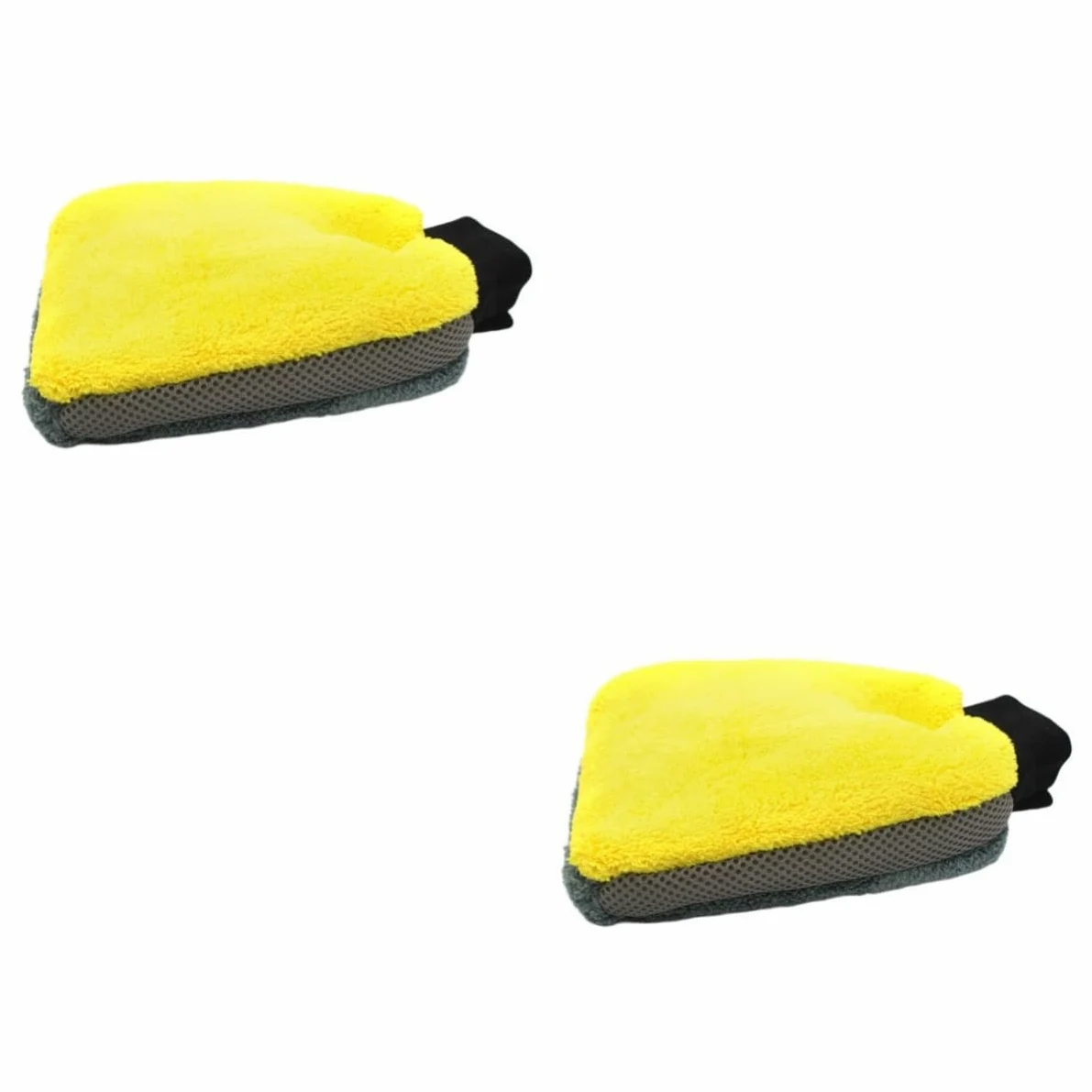 Mobestech 2piezas Guantes De Lavado De Autos De Microfibra Impermeables y Reversibles Limpiar Coches Muebles y Diseño Creativo y Práctico Material Duradero y Seguro