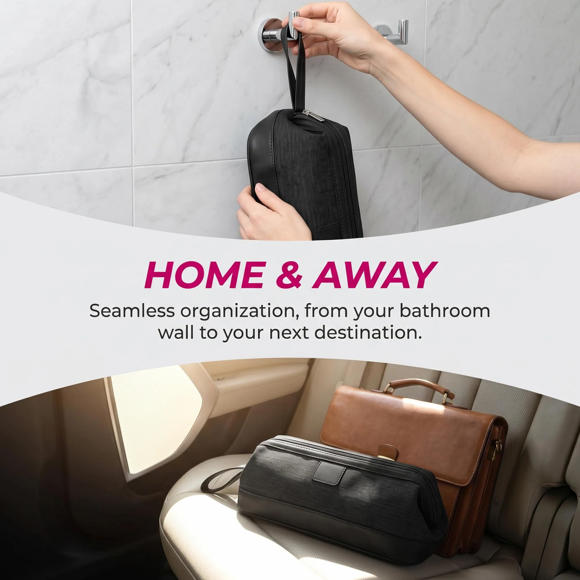 Bolsa de Almacenamiento de Viaje para Secador de Pelo, Funda Plancha Pelo con Asa Portátil Compatible con Dyson Airwrap Styler y Shark Flexstyle, Dyson Supersonic y Rizador, para Viaje