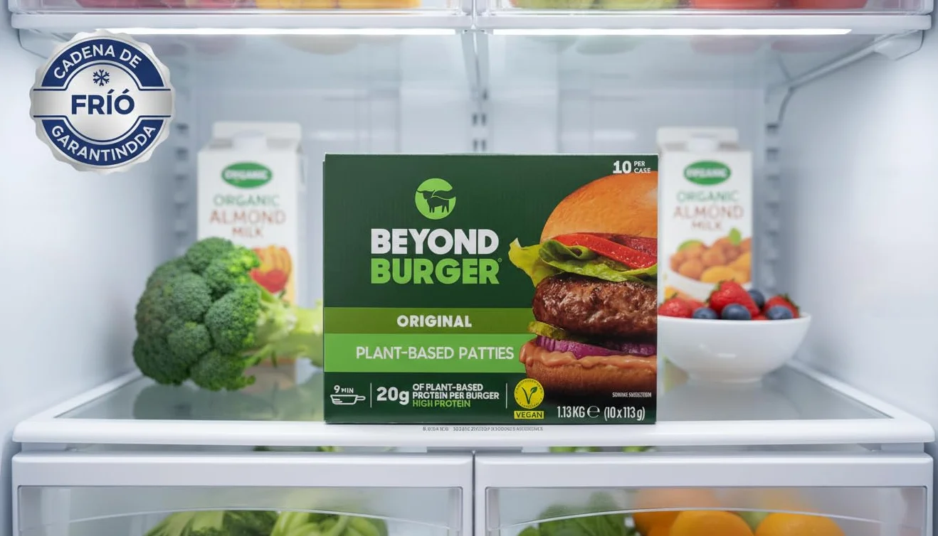 Beyond Burger Pack 10 Hamburguesas Vegetales 1.13 kg 20g Proteína Vegetal Sin Gluten Veganas Refrigerado