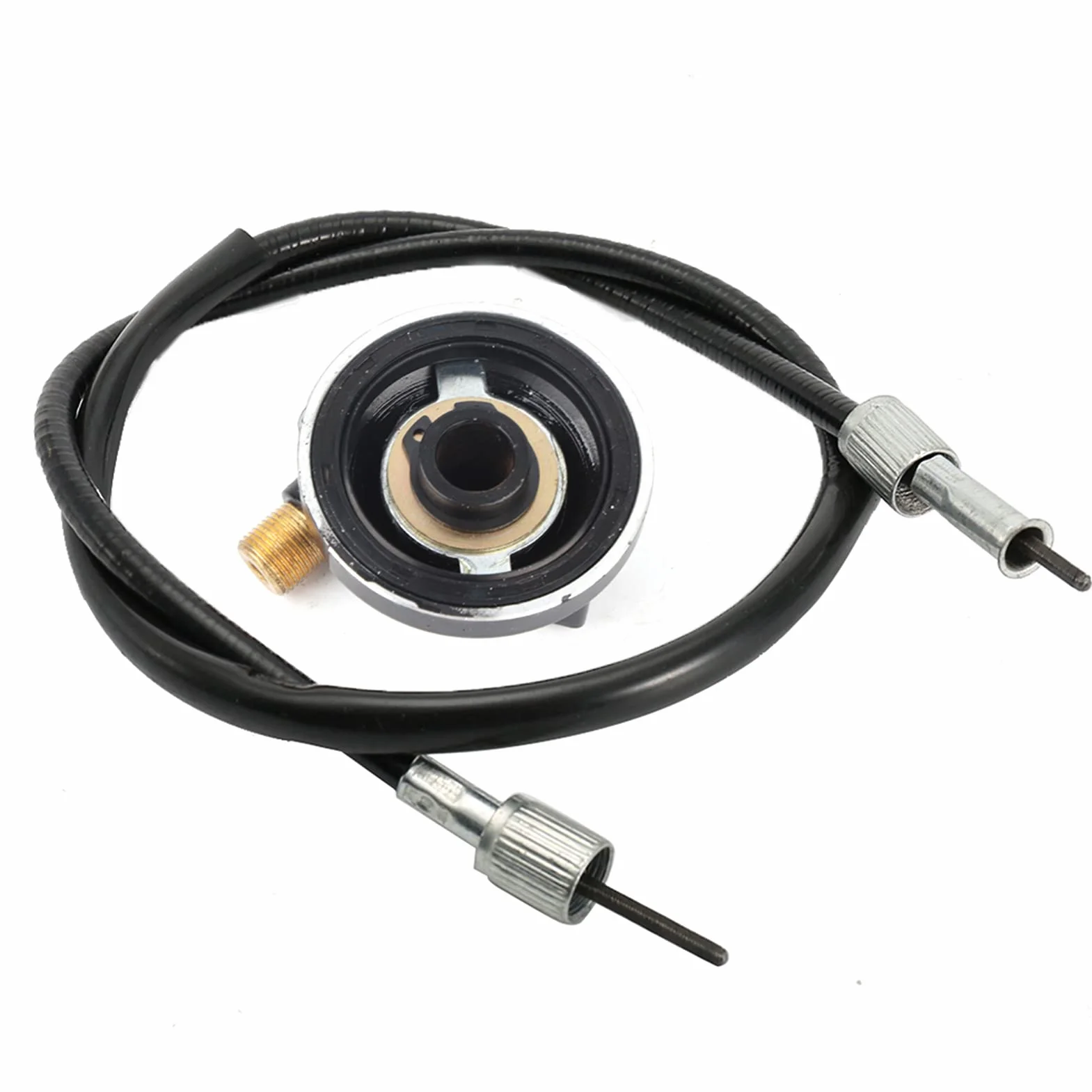 Cable Cuentakilómetros Engranaje de transmisión de velocímetro de 12 mm con cable de 100cm para scooter con cable GY6 Scooter Parts