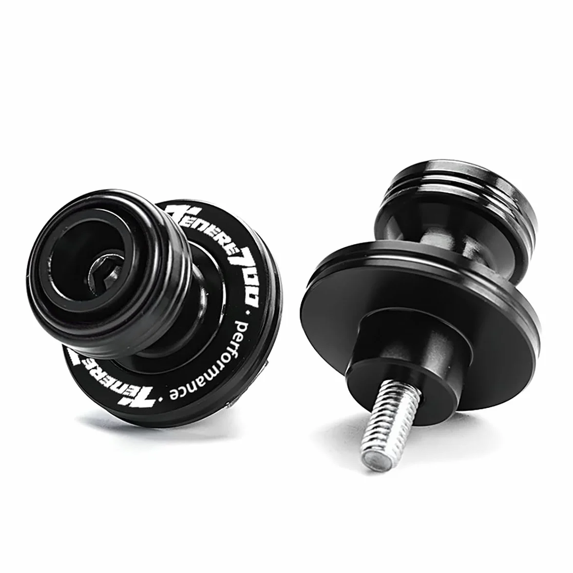 Soporte de soporte para motocicleta M6 Bobbins Soporte de montaje oscilante adecuado para Tenere700 XTZ700 T7 Rally 2019-2022 2023 2024 2025 2026 Tenere 700 Accesorios (Negro)