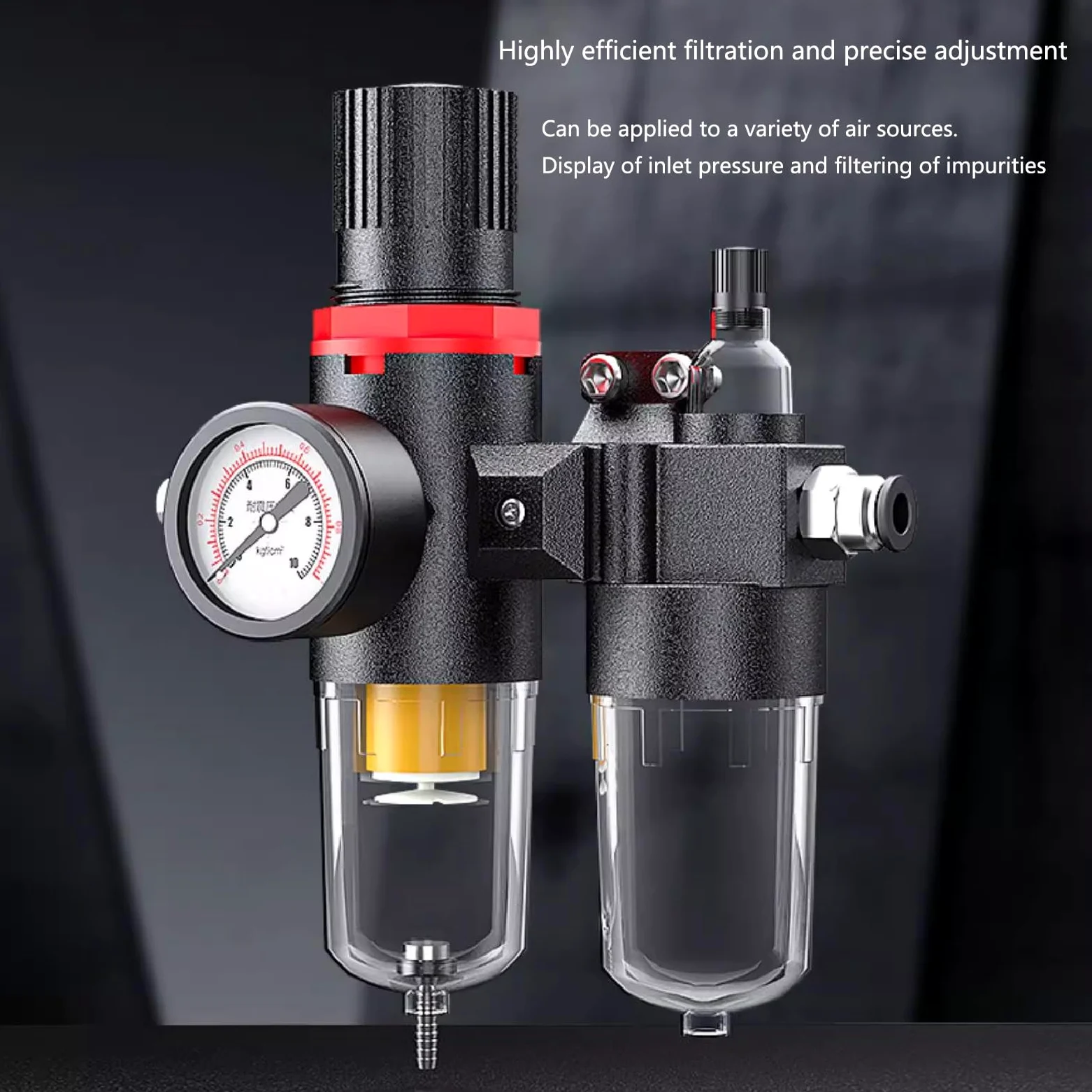 Bomba de grasa con línea de combustible de 13 pies, pistola de grasa universal, capacidad de 35 litros, relación de presión 60:1, tasa de descarga de 0.85 l/min para tambores de 5 galones