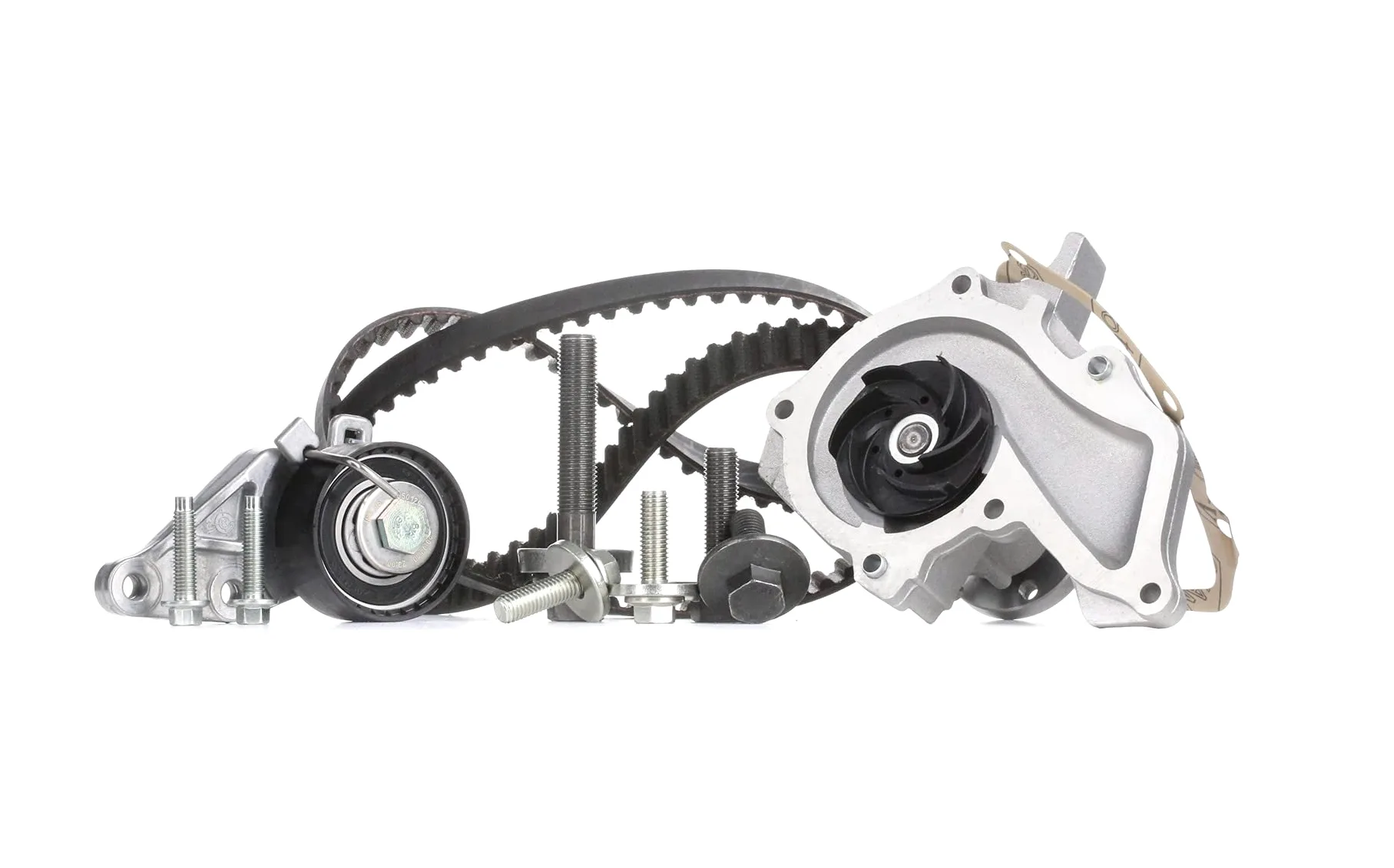 INA 530 0140 30 Bomba de agua + kit de correa de distribución 26,6 mm Compatible con VOLVO V50 545, FORD Focus Mk2 Familiar DA, FFS, DS Fiesta Mk5 Hatchback JH, JD, JH1, JD1, JH3, JD3
