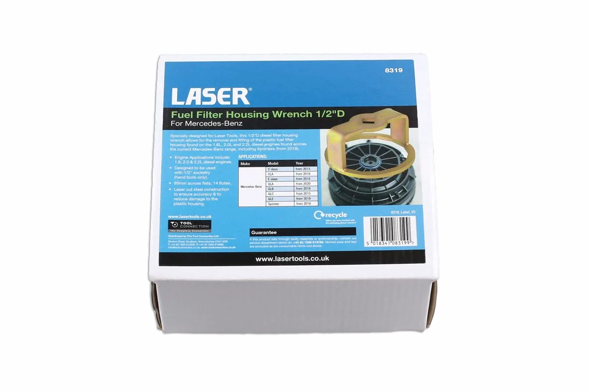 LASER TOOLS 8319 Herramienta de montaje filtro combustible