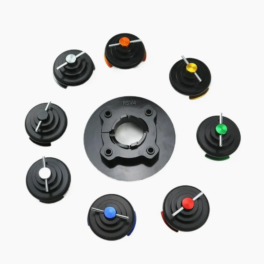 Moto Tapón Depósito Combustible Tapa de Tanque de Combustible con Forma de Pajarita CNC para Motocicleta para Ap&rilia RSV4 para Factory R 2010-2020