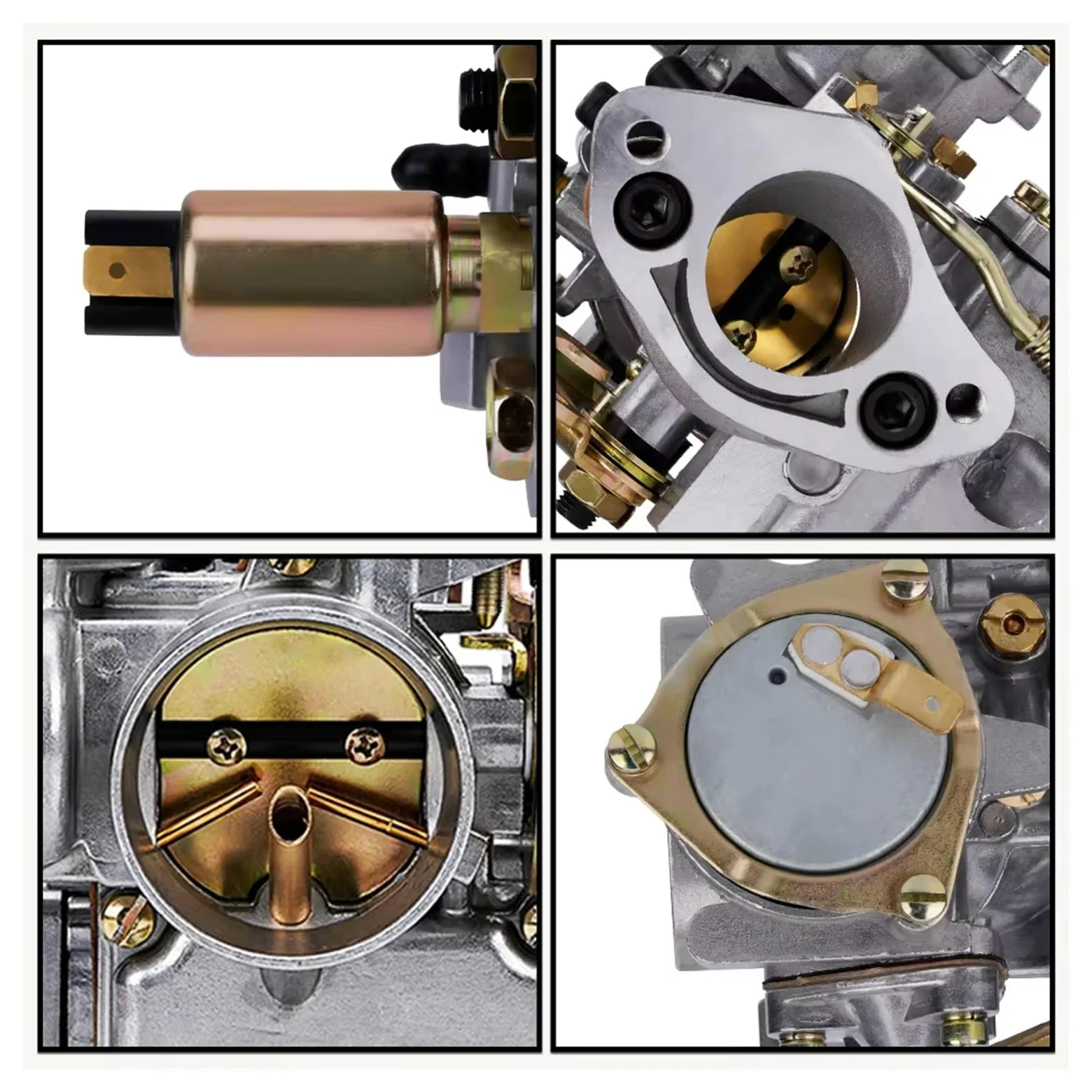 Carburadores Carburador con estrangulador automático para VW para Beetle 1 y 2 para Bug para Bus 30/31 PICT-3 3113129029A Carb Carburetor