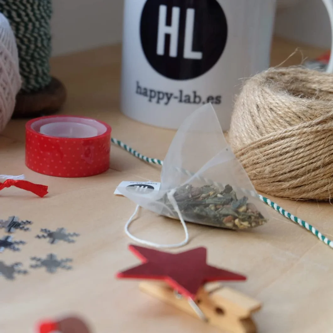 Happy-Lab White Delight Té Infusión 14 pirámides