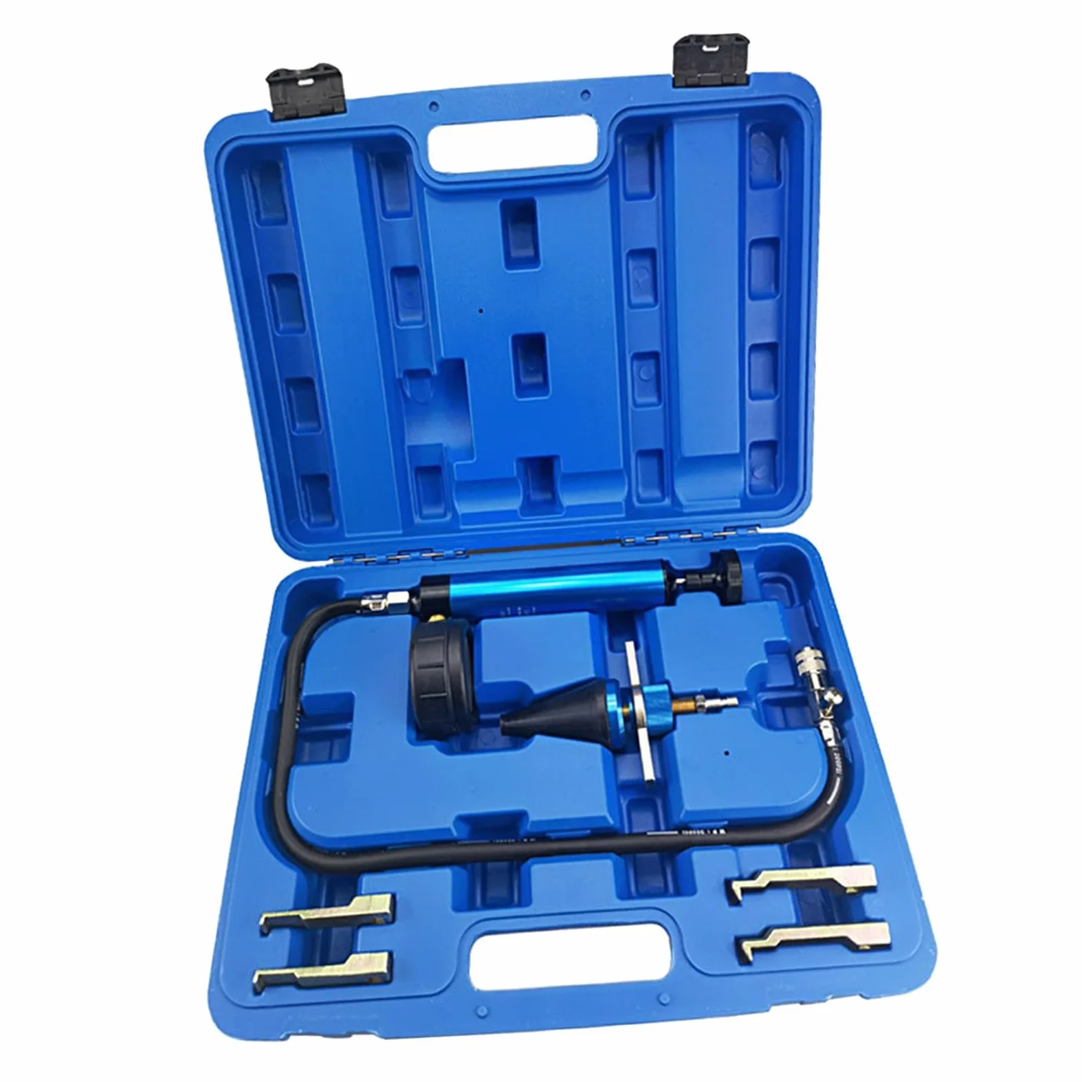 Kit de Herramientas de Prueba de Fugas de presión de radiador con Garra de Cabeza cónica para automóviles y Camiones Que garantizan un Ajuste