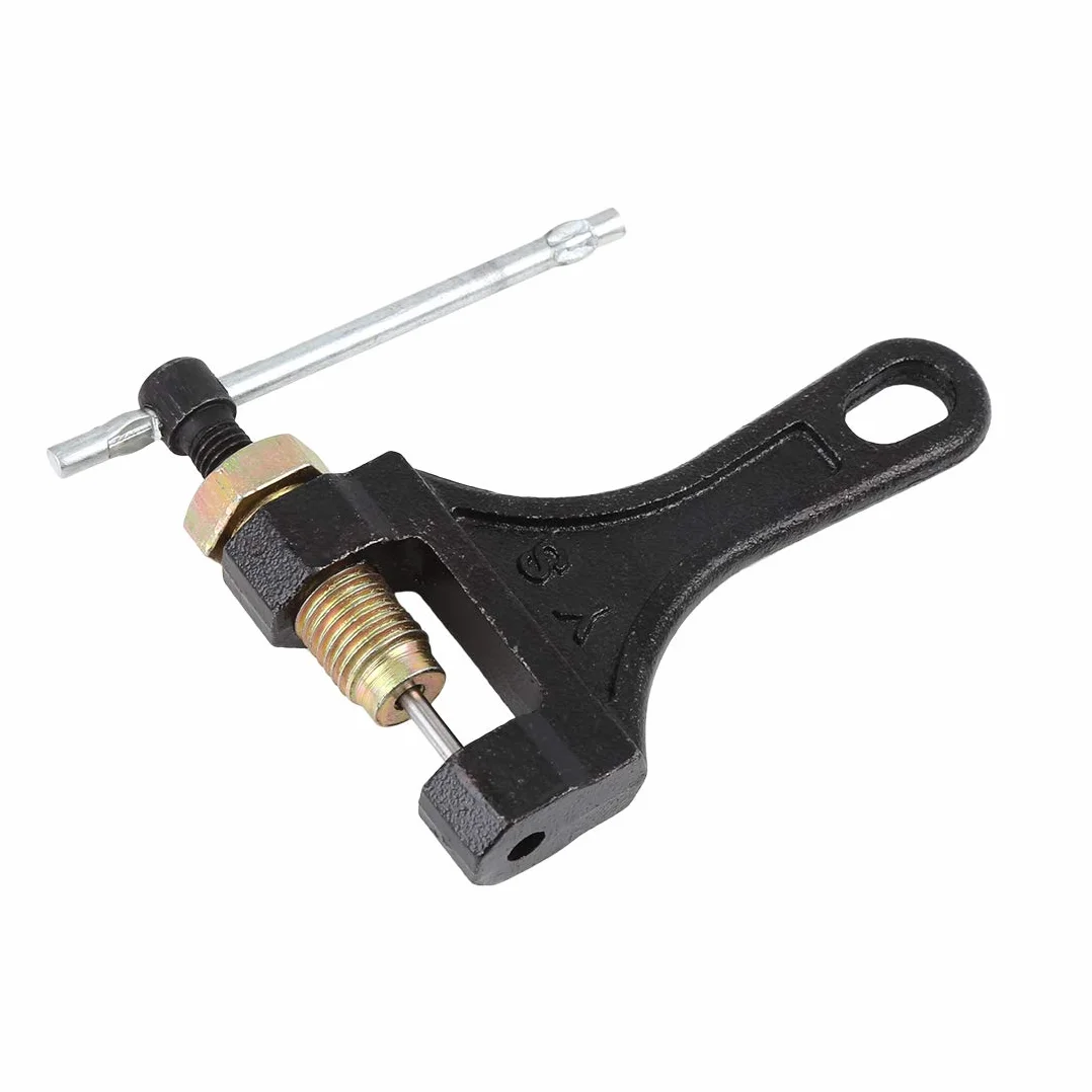 X AUTOHAUX Herramienta de Corte de Cadena de Metal de ATV Motocicleta Adecuada para 420-530