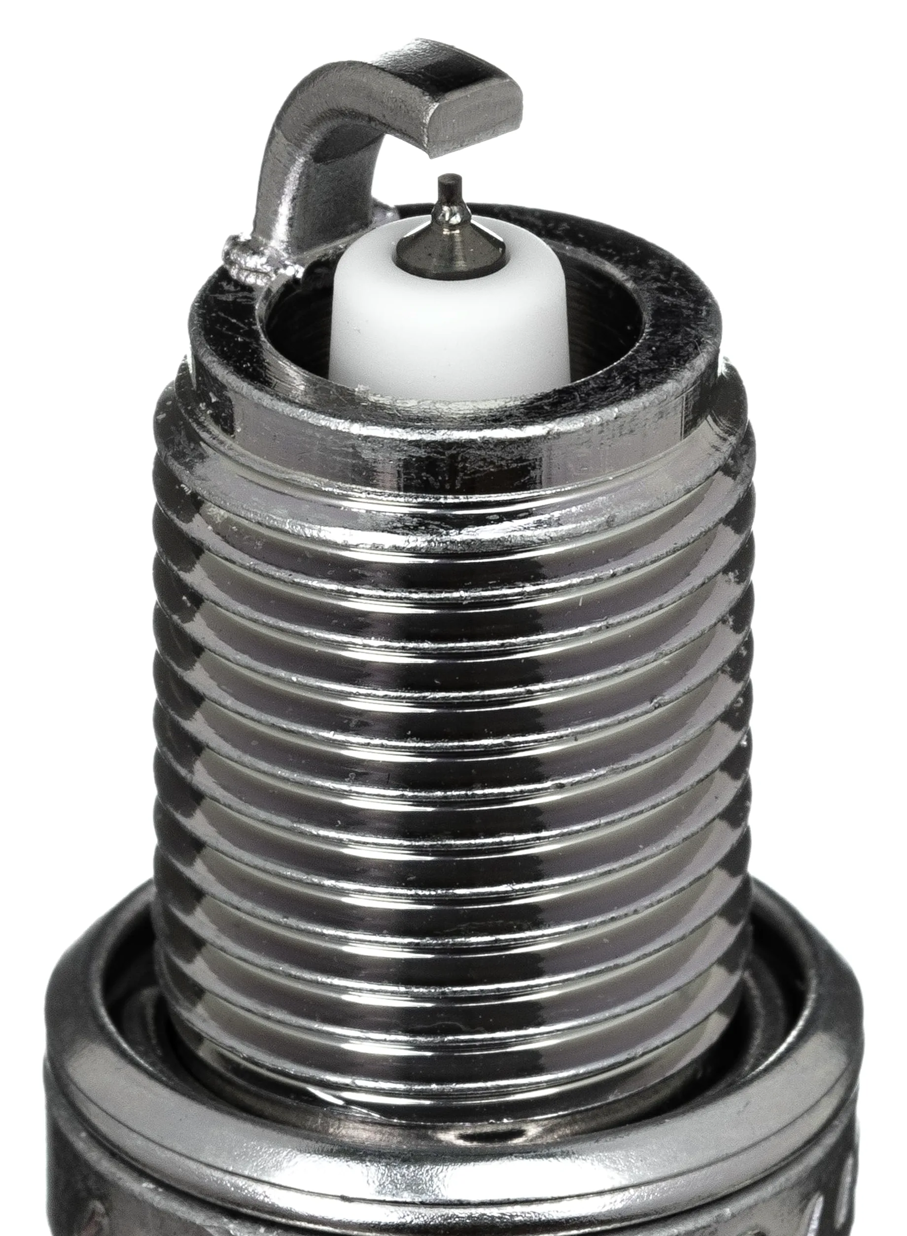 NGK Bujía de encendido 95820 Electro central Iridio Electrodo de masa supresión de interferencias 5 kOhm con asiento de estanqueidad plano Conexión SAE fija Ancho de llave: 16 mm Long. de rosca: