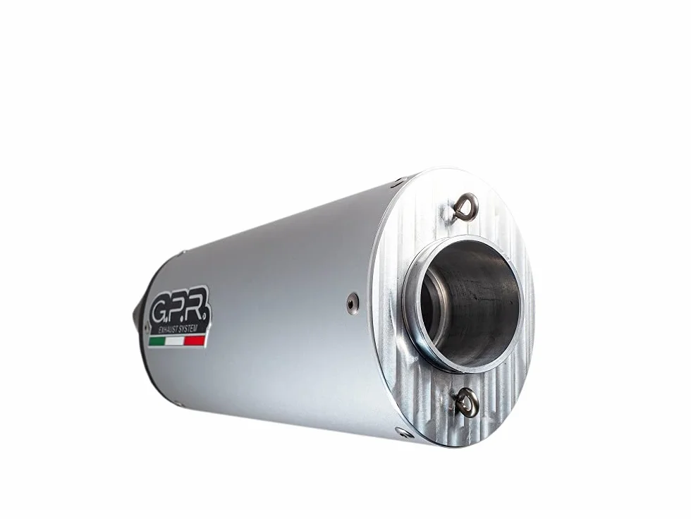 Olla silenciosa GPR Moto MoriniX-CAPE 650 2021/2023 e5line completa homologada e con catalizadorFurore Plata
