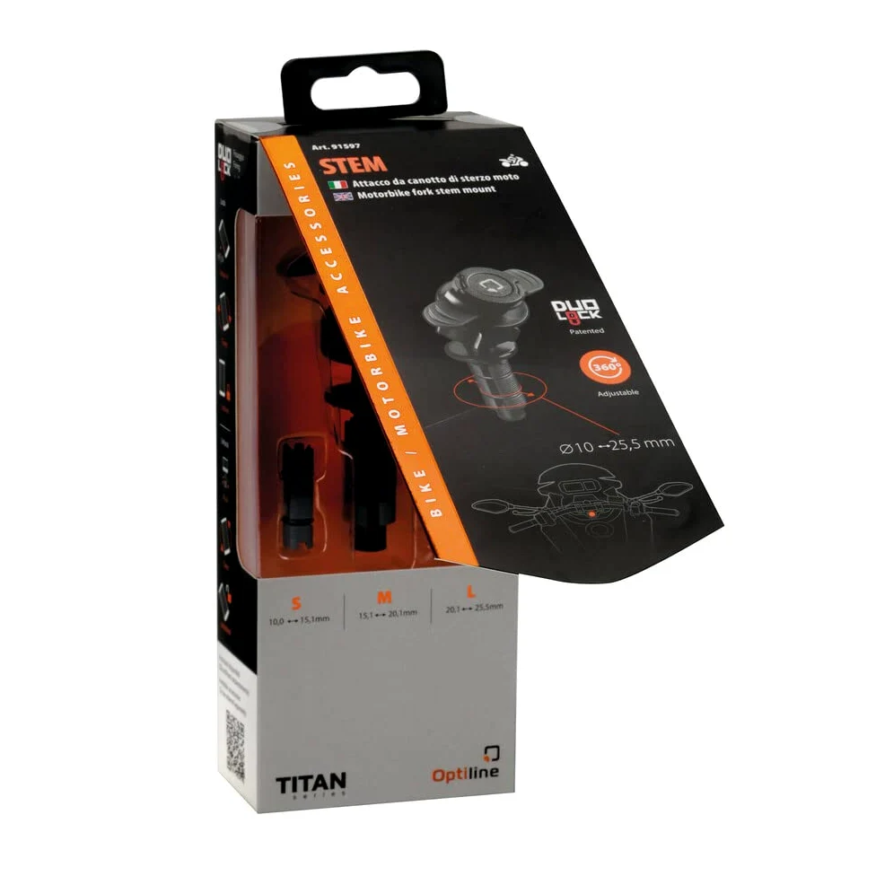 Enganche OPTI-Line para Tubo De Direccion De Motocicleta