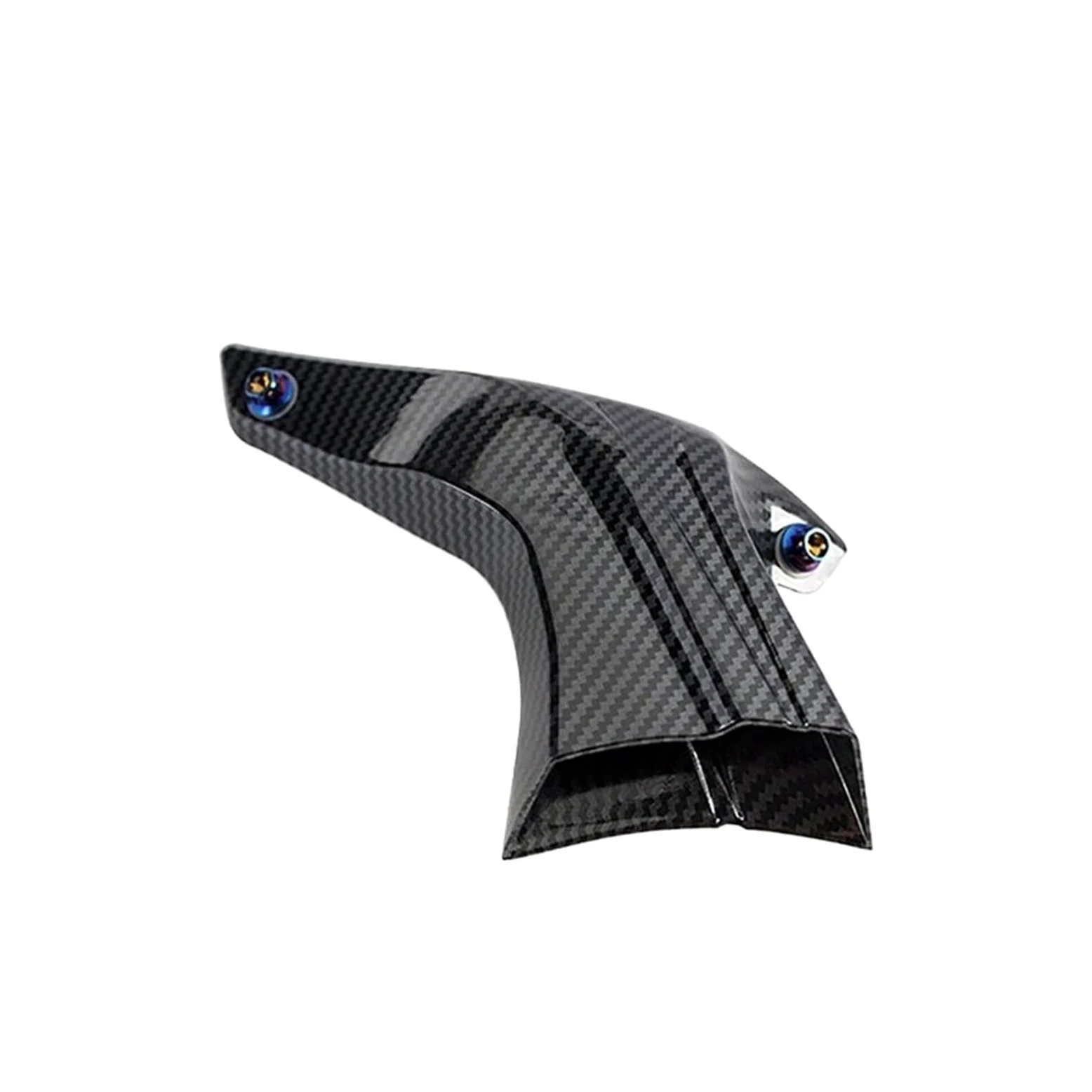 Compatible con Conducto De Refrigeración De Pinza Yamaha R1. | Aspecto de fibra de carbono, estructura duradera, se vende por par for instalación directa.