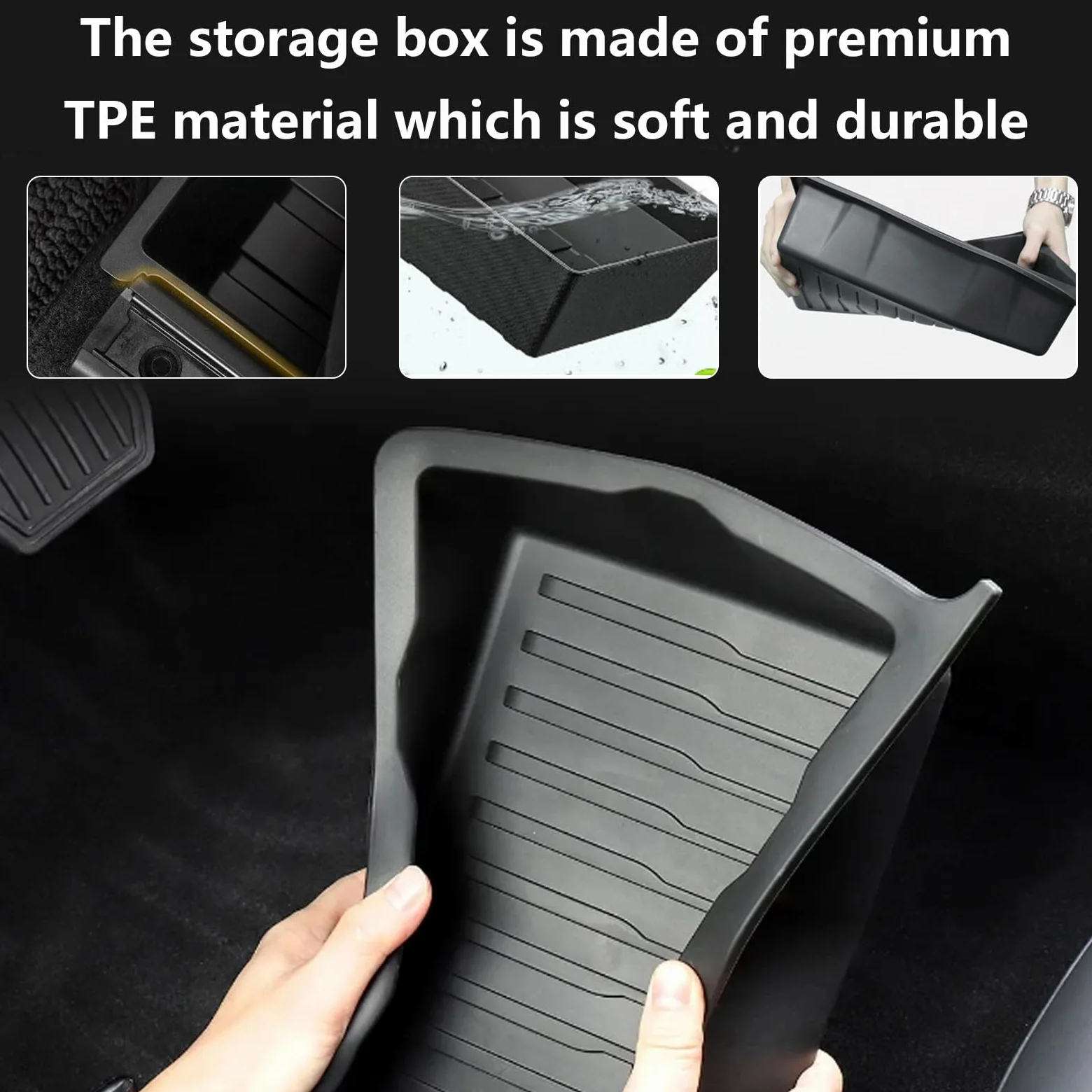Organizador De Asiento Para Tesla Modelo Y 2 Unidades