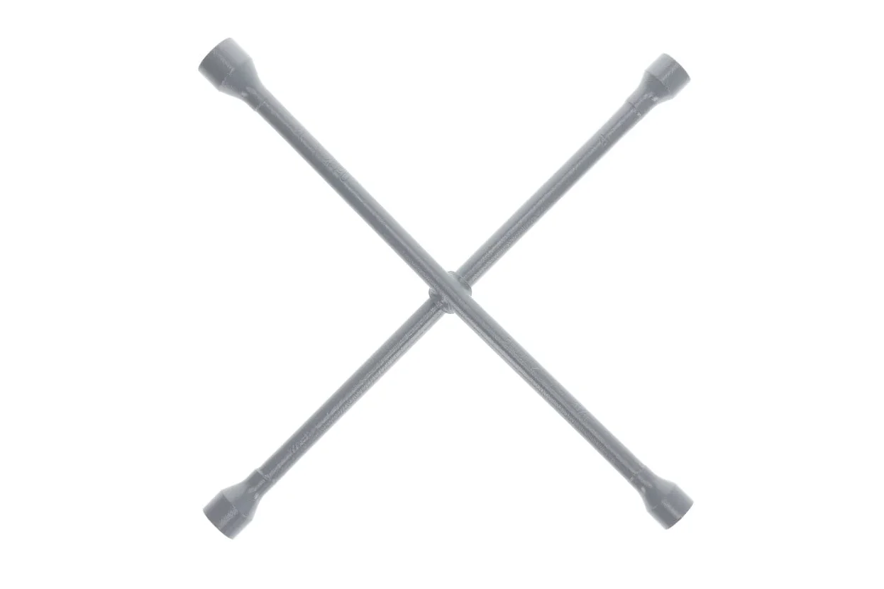 GEDORE Llave tipo cruz, Para automóvil, Anchos de llave 17 x 19 x 21 mm x 11/16" mm, Llave en cruz para ruedas, Cambio de neumáticos coche, Herramienta, 28 PU