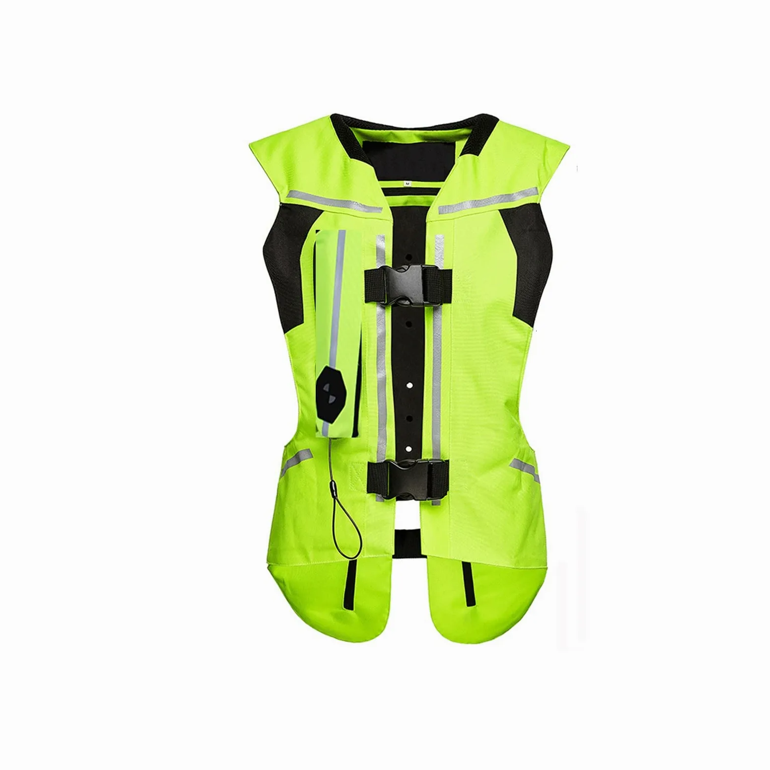 Chaleco Airbag Ligero Unisex De Alta Visibilidad Chaqueta Protectora De Motocross for Paseos A Caballo, Espectáculos Ecuestres, Recorridos En Moto, Bicicletas.