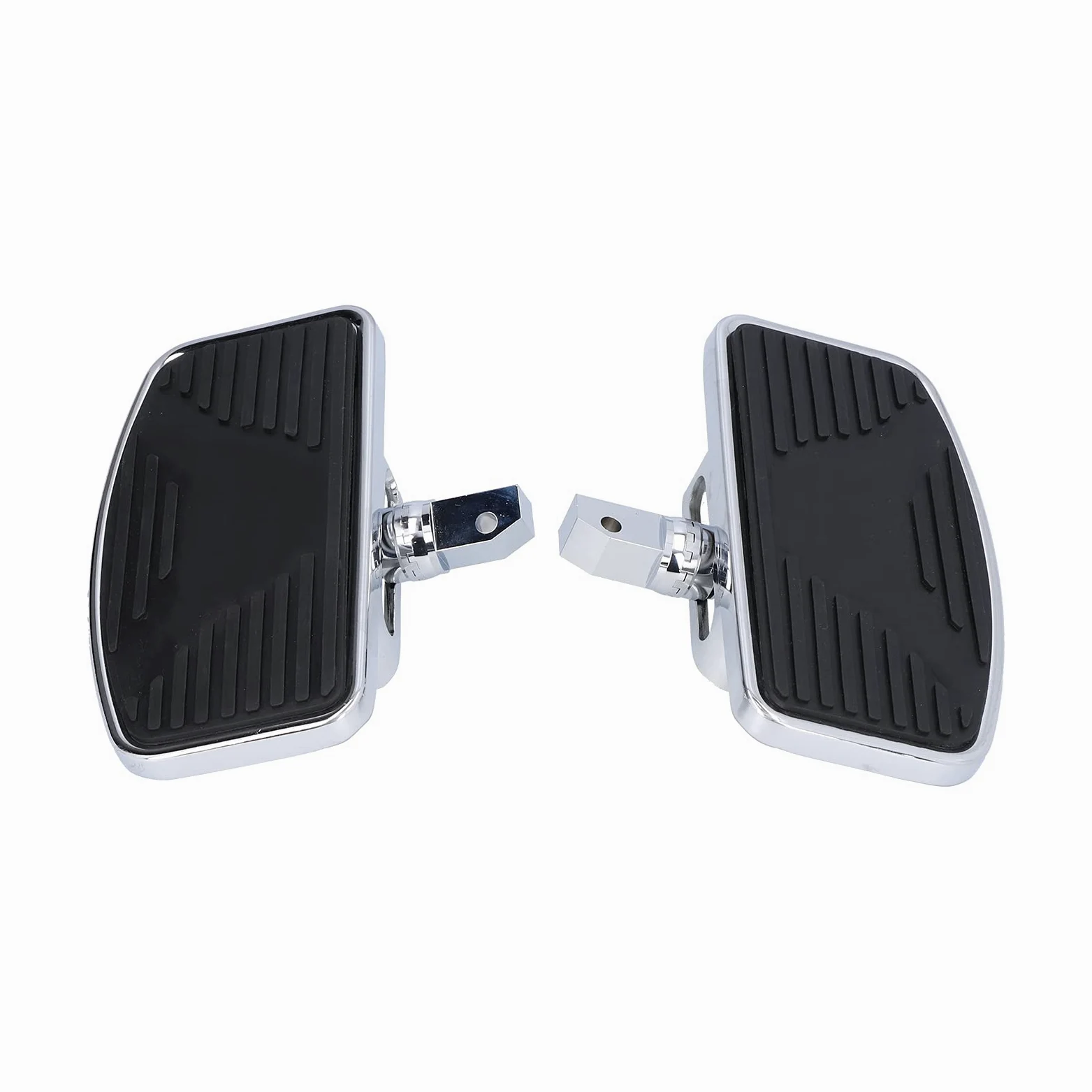 Reposapiés de pedal para motocicleta, 2 reposapiés anchos ajustables para VTX1300 VTX1800