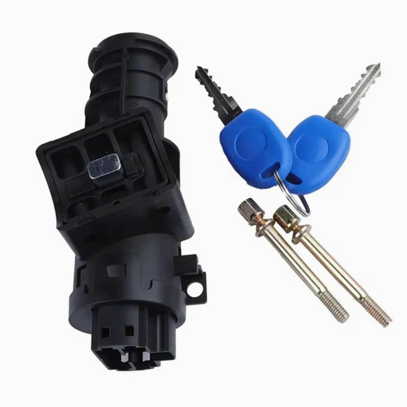 Cilindro contacto con llaves Cilindro De Cerradura De Encendido De Coche Y 2 Llaves Compatible Con Fiat Para Albea 2002 2003 2004 2005-2010 Para Doblo 2000-2010 46819068 6066212