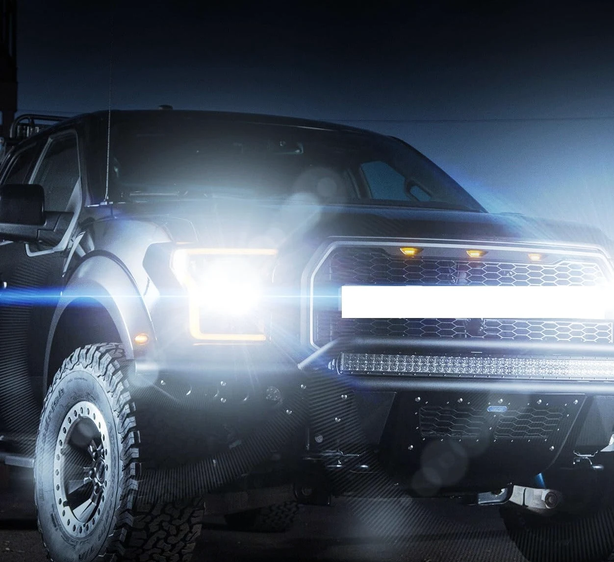 Xentec 1 par de Bombillas de xenón HID H7 de 8000 K con 2 balastos Digitales Delgados de 35 W (Azul Claro)