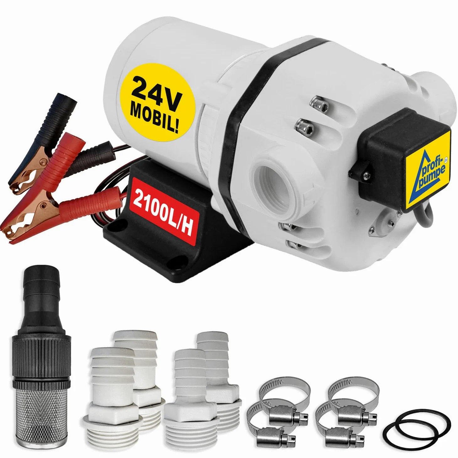 Bomba de reabastecimiento de 12 V bomba de gasóleo bomba de trasvase de gasóleo 24 mini para etapas de reabastecimiento/vaciado de depósitos. Bomba de aspiración. Bomba diésel de 24V.