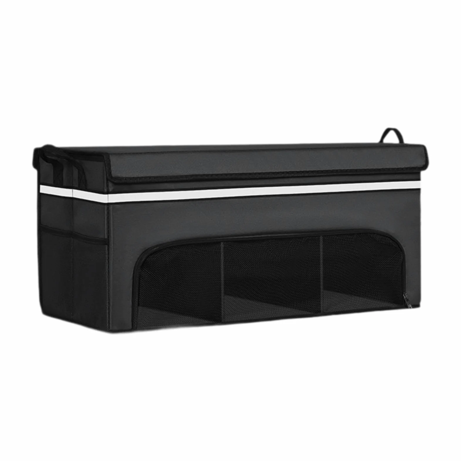 Organizador maletero, organizador almacenamiento, regalos, gran capacidad, plegable, tela Oxford con tapa y asa, contenedor almacenamiento, 70x33x33cm