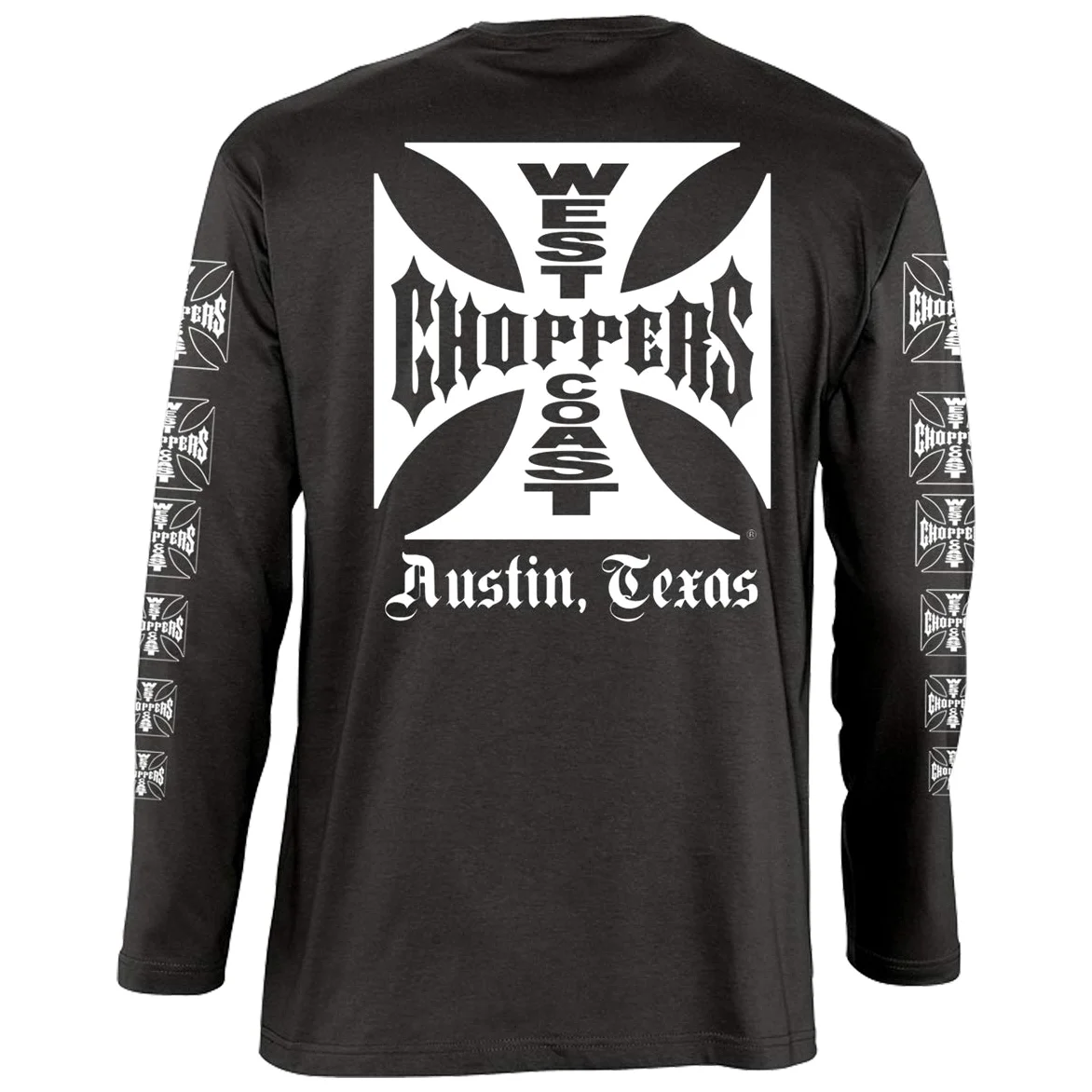 WEST COAST CHOPPERS Camiseta de manga larga OG Classic para hombre