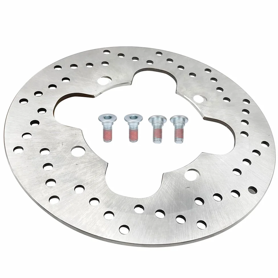 Disco de freno trasero con espárrago compatible con Honda TRX400EX Sportrax 1999-2008 TRX400X 2009 2012-2014 43251-HN1-003 90105-MK5-000